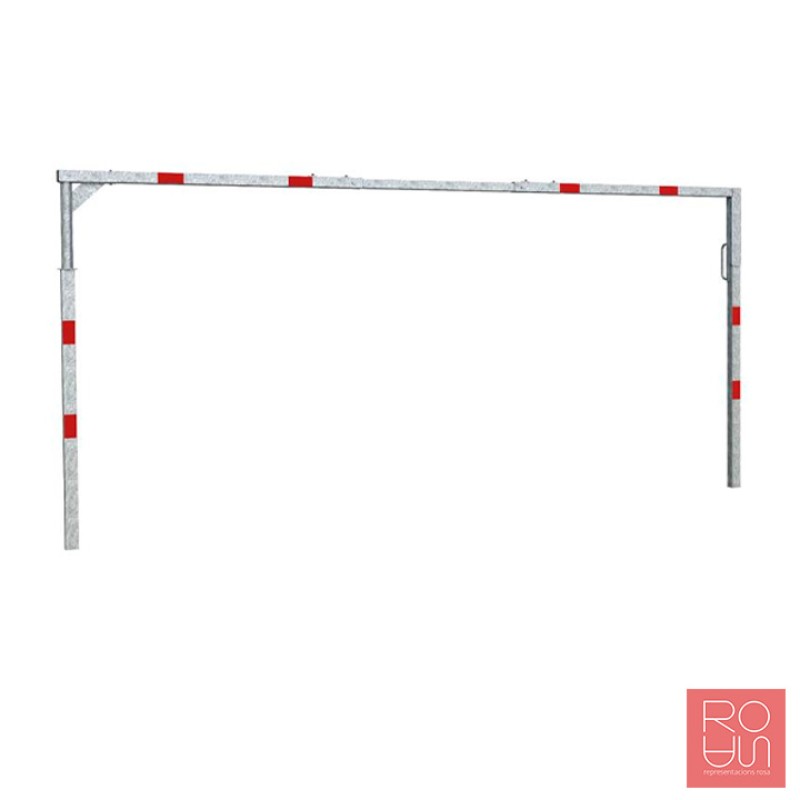 Control d'accés a aparcaments pivotant